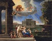 Albani  Francesco Toilet of Venus painting
